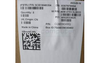 Lenovo 5CB1M48354 Tastatur inkl. Topcase ASM_UKR W21KJ AGBL