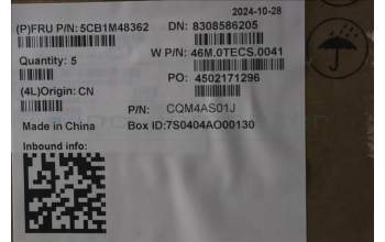 Lenovo 5CB1M48362 Tastatur inkl. Topcase ASM_EURO ENGW21KJ AGNBL