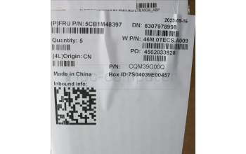 Lenovo 5CB1M48397 Tastatur inkl. Topcase ASM_ENG W21KK AG BL