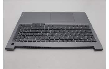Lenovo 5CB1M48404 C-Cover with keyboard, Hebrew, Arctic Grey, Backlight, US