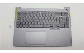 Lenovo 5CB1M48405 C-Cover with keyboard, Hungarian, Arctic Grey, Backlight, UK