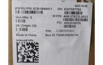 Lenovo 5CB1M48411 Tastatur inkl. Topcase ASM_NORDIC W21KK AG BL