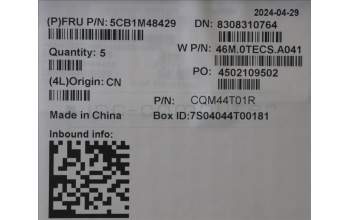 Lenovo 5CB1M48429 Tastatur inkl. Topcase ASM_EURO ENG W21KKAGNBL