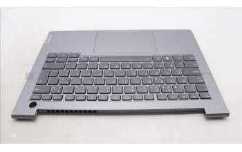Lenovo 5CB1M48479 C-Cover with keyboard, Portuguese, Arctic Grey, Backlight, UK