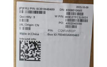 Lenovo 5CB1M48489 Tastatur inkl. Topcase ASM_USA ENG W21KG AGBL