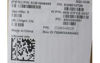 Lenovo 5CB1M48495 Tastatur inkl. Topcase ASM_ENG W21KG AGNBL