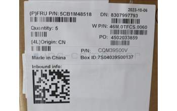 Lenovo 5CB1M48518 Tastatur inkl. Topcase ASM_UK W21KG AGNBL