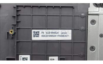 Lenovo 5CB1M48524 C-Cover with keyboard, Czech/Slovakian, Arctic Grey, Backlight, UK