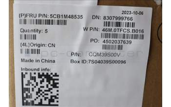 Lenovo 5CB1M48535 Tastatur inkl. Topcase ASM_ITA W21KH AGBL U