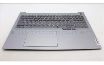 Lenovo 5CB1M48542 C-Cover with keyboard, Slovenian, Arctic Grey, Backlight, UK