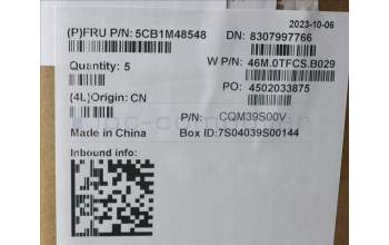 Lenovo 5CB1M48548 Tastatur inkl. Topcase ASM_UK W21KH AGBL U