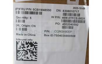 Lenovo 5CB1M48550 Tastatur inkl. Topcase ASM_USA ENG W21KHAGBL U