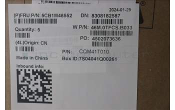 Lenovo 5CB1M48552 Tastatur inkl. Topcase ASM_BEL W21KH AGNBL U