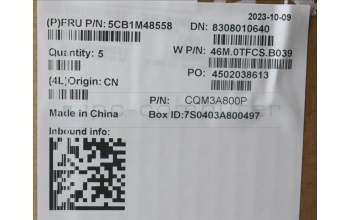 Lenovo 5CB1M48558 Tastatur inkl. Topcase ASM_FRA W21KH AGNBL U