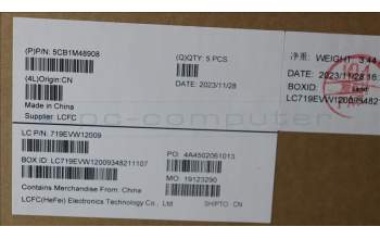 Lenovo 5CB1M48908 Tastatur inkl. Topcase ASM_ITA L83FS BK TEX