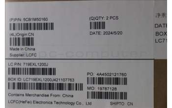 Lenovo 5CB1M50160 Tastatur inkl. Topcase ASM_HUN L 82YYBKTEX