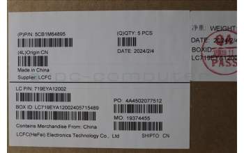 Lenovo 5CB1M64895 Tastatur inkl. Topcase deutsch L 83DERGB