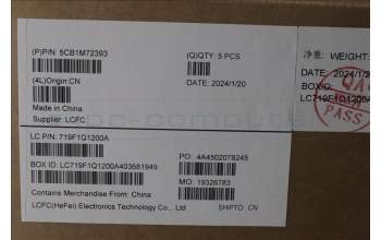 Lenovo 5CB1M72393 C-Cover with keyboard, UK English, w/Screw, UK