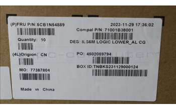 Lenovo 5CB1N54889 Lower Case C 83DC CG