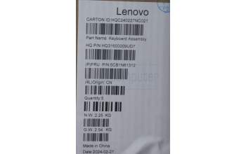 Lenovo 5CB1N61312 Tastatur inkl. Topcase ASM_GRE H83DR LG STO GY