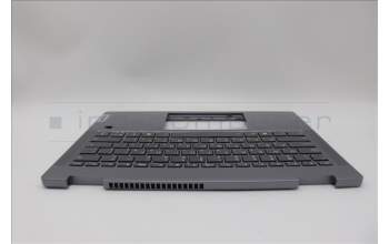 Lenovo 5CB1N61313 C-Cover with keyboard, Hebrew, Luna Grey, w/Storm Grey Keycaps, US