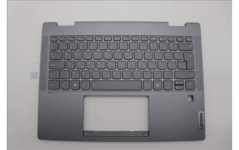 Lenovo 5CB1N61314 Tastatur inkl. Topcase ASM_HUN H83DR LG STO GY