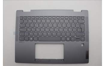 Lenovo 5CB1N61316 C-Cover with keyboard, Belgian, Luna Grey, w/Storm Grey Keycaps, UK