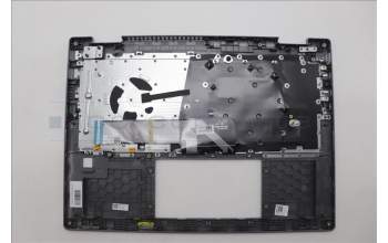 Lenovo 5CB1N61316 C-Cover with keyboard, Belgian, Luna Grey, w/Storm Grey Keycaps, UK