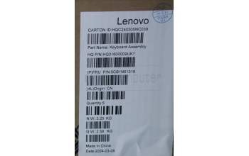 Lenovo 5CB1N61318 Tastatur inkl. Topcase ASM_SLV H83DR LG STO GY