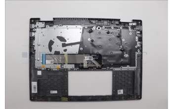 Lenovo 5CB1N61345 C-Cover with keyboard, Belgian, Luna Grey, w/Grey Keycaps, UK