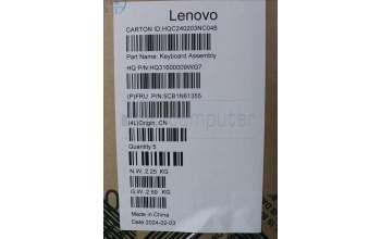 Lenovo 5CB1N61355 Tastatur inkl. Topcase ASM_ENG H83DR CB STO GY