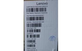 Lenovo 5CB1N61358 Tastatur inkl. Topcase ASM_ITA H83DR CB STO GY