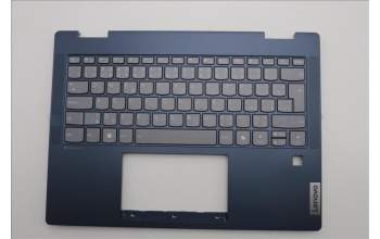 Lenovo 5CB1N61382 C-Cover with keyboard, Czech Slovakian, Cosmic Blue, w/Storm Grey Keycaps, UK