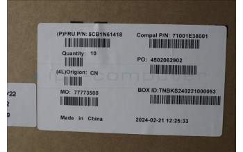 Lenovo 5CB1N61418 Lower Case C 83FD Black