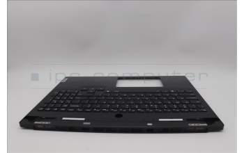 Lenovo 5CB1N61426 C-Cover with keyboard,US English Euro,Eclipse Black,White Backlight
