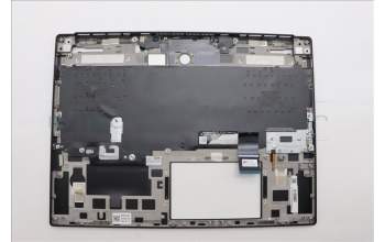 Lenovo 5CB1N61426 C-Cover with keyboard, US English Euro, Eclipse Black, White Backlight, US