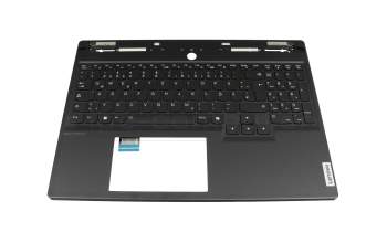 5CB1N61443 Original Lenovo Tastatur inkl. Topcase DE (deutsch) schwarz/schwarz mit Backlight