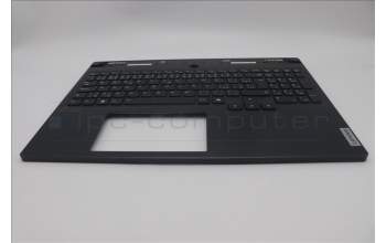 Lenovo 5CB1N61451 C-Cover with keyboard, Czech Slovakian, Eclipse Black, White Backlight, UK