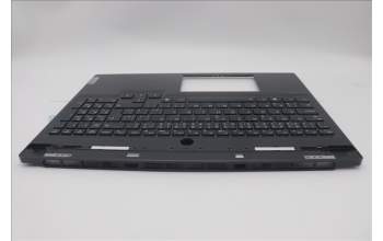 Lenovo 5CB1N61451 C-Cover with keyboard, Czech Slovakian, Eclipse Black, White Backlight, UK