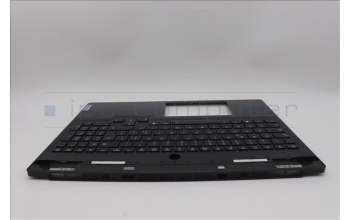 Lenovo 5CB1N61466 C-Cover with keyboard, Italian, Eclipse Black, RGB Backlight, UK