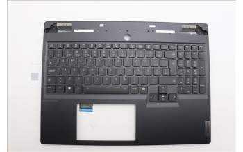 Lenovo 5CB1N61469 C-Cover with keyboard, Portuguese, Eclipse Black, RGB Backlight, UK