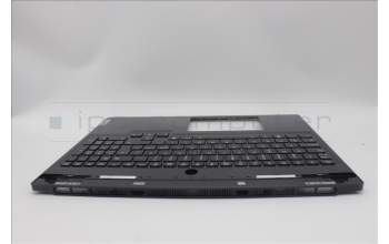 Lenovo 5CB1N61472 C-Cover with keyboard, Nordic, Eclipse Black, RGB Backlight, UK