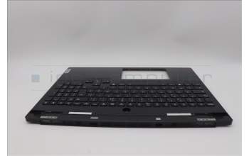 Lenovo 5CB1N61473 C-Cover with keyboard, French, Eclipse Black, RGB Backlight, US