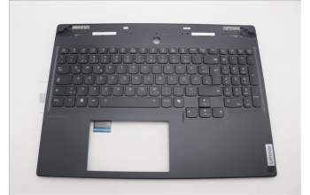Lenovo 5CB1N61474 C-Cover with keyboard, German, Eclipse Black, RGB Backlight, UK