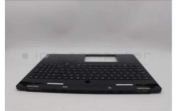 Lenovo 5CB1N61476 C-Cover with keyboard,Hungarian,Eclipse Black,RGB Backlight