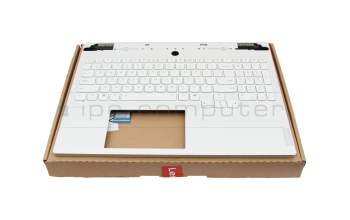5CB1N6148 Original Lenovo Tastatur inkl. Topcase US (englisch) weiß/weiß mit Backlight