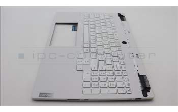 Lenovo 5CB1N61487 C-Cover with keyboard,English,White,RGB Backlight