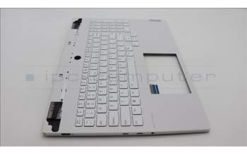 Lenovo 5CB1N61487 C-Cover with keyboard,English,White,RGB Backlight