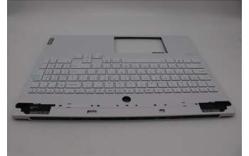 Lenovo 5CB1N61489 C-Cover with keyboard, US English Euro, White, RGB Backlight, US