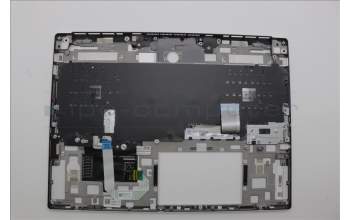 Lenovo 5CB1N61493 C-Cover with keyboard, Arabic, White, RGB Backlight, US